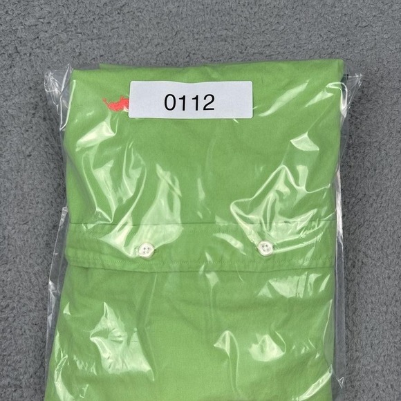 Ralph Lauren Shirt Mens Large Green Button Up Long Sleeve Pony Logo Casual - Picture 13 of 13